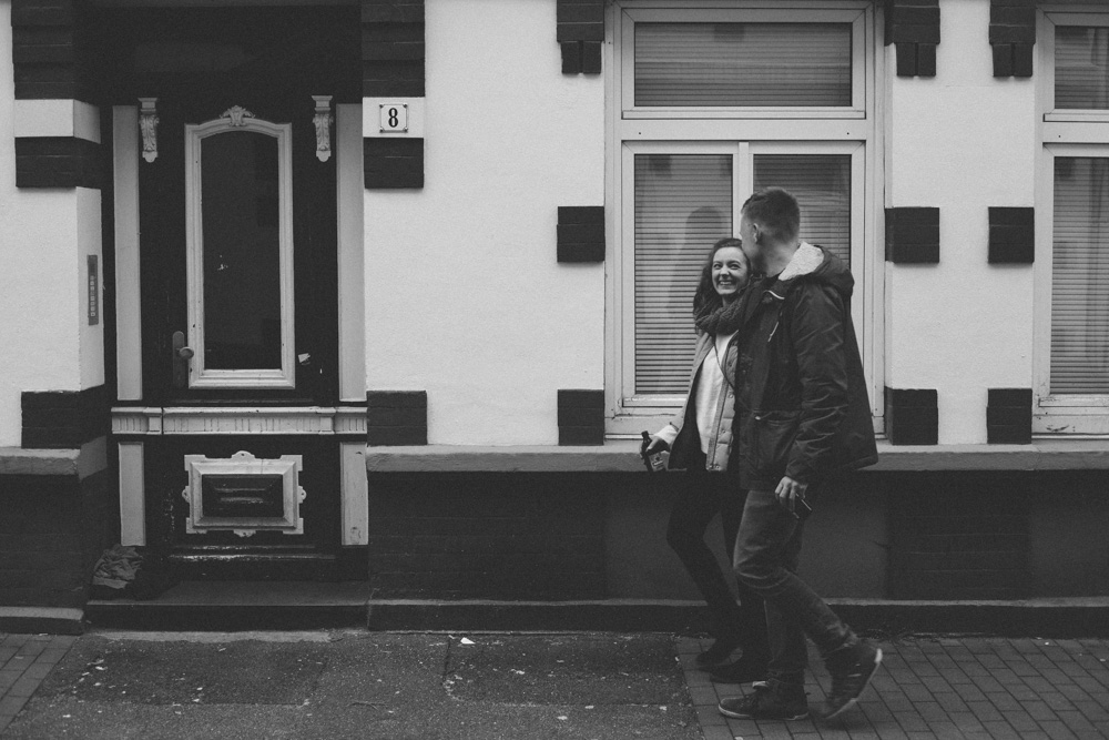 Paarshooting in der Schanze bei kalten Temperaturen